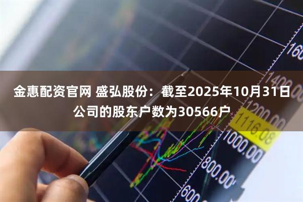 金惠配资官网 盛弘股份：截至2025年10月31日公司的股东户数为30566户