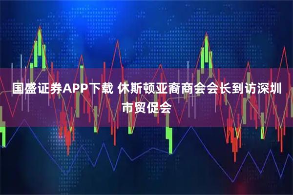 国盛证券APP下载 休斯顿亚裔商会会长到访深圳市贸促会